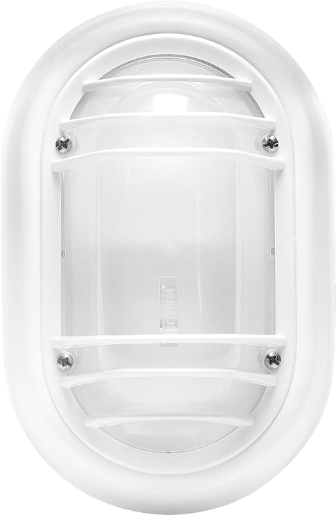 Luminária branca tipo tartaruga, E27, 40 W, 0207000901