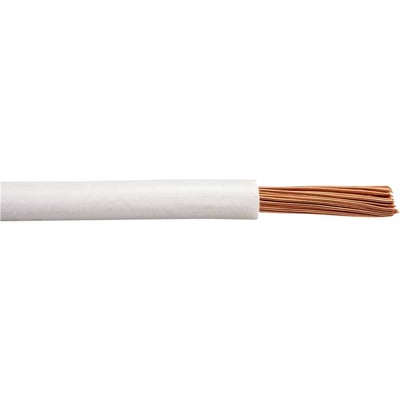 Cabo PVC flexível, 750 V, 1,5 mm², branco, Flexpar® BWF