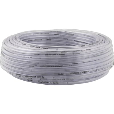 Mangueira cristal 1" x 2,0 mm, rolo 50 m
