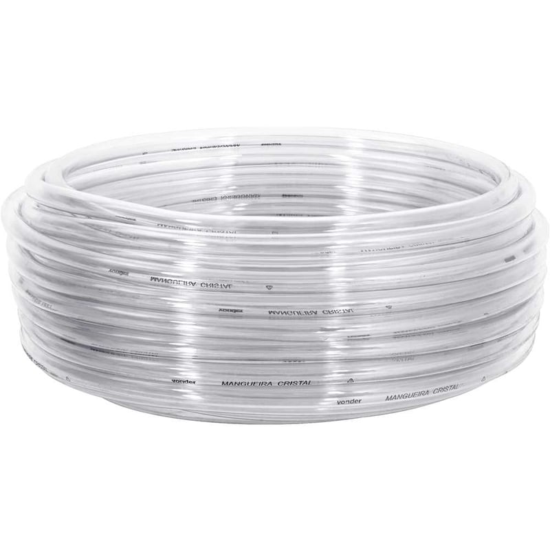 Mangueira cristal 1/2" x 1,5 mm, rolo 50 m