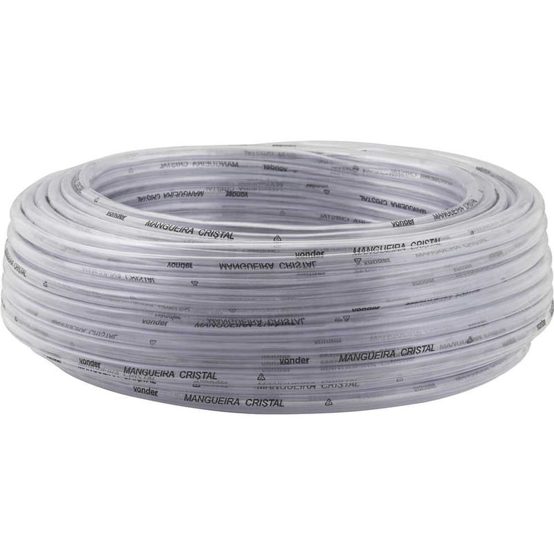 Mangueira cristal 5/16" x 1,5 mm, rolo 50 m