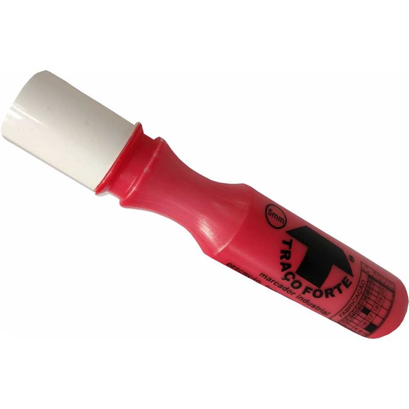 Marcador industrial vermelho, 3 mm, 60 ml, LWB-0700