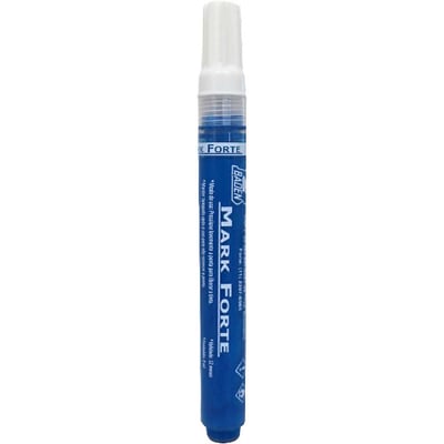 Marcador industrial azul, 9 ml, Mark Forte, M31-MFAZ-9