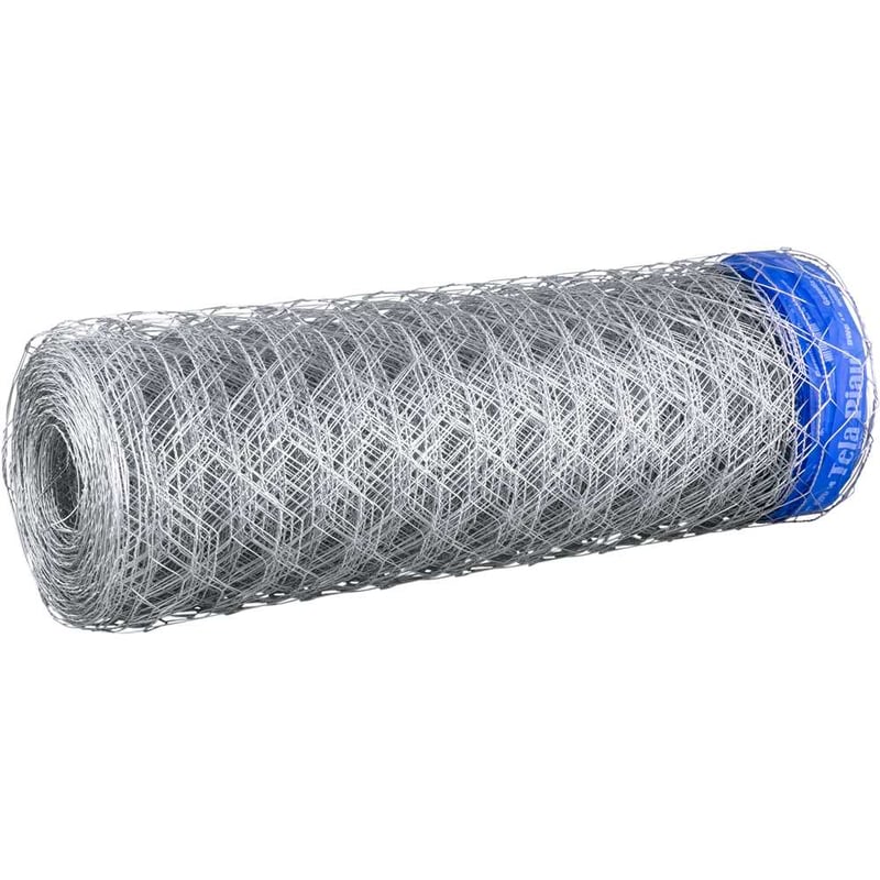Tela metálica hexagonal, mangueirão, malha 3", 18 BWG x 0,8 m, com 50 m