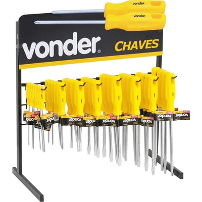 Expositor para chaves de fenda/phillips