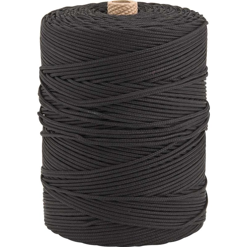 Corda multifilamento trançada 2,0 mm x 408 m, preta