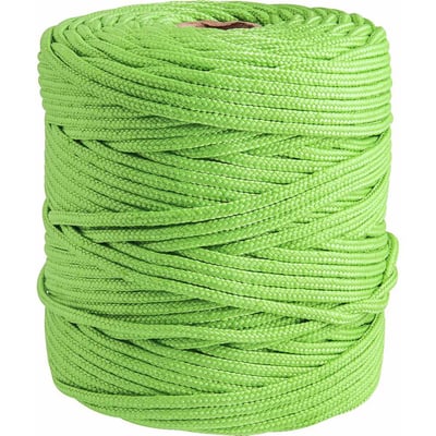 Corda caminhoneiro trançada, 6 mm x 180 m, verde