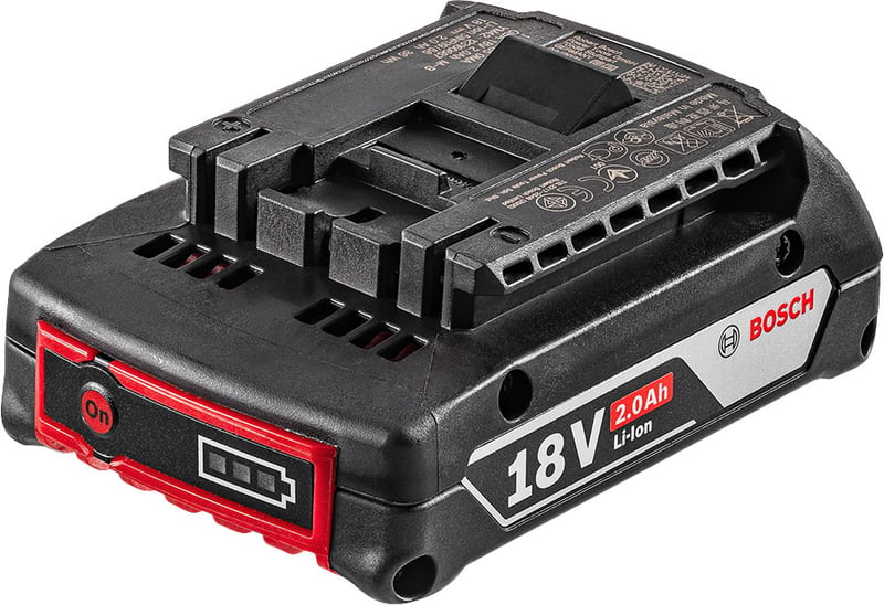 Bateria de íons de lítio, 18 V - 2 A.h
