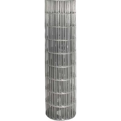 Tela alambrado, malha 10 cm x 5 cm, fio 1,9 mm, com 1,2 m x 25 m (altura x comprimento)