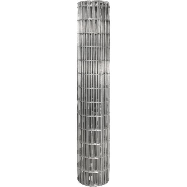 Tela alambrado, malha 15 cm x 5 cm, fio 2,5 mm, com 1,5 m x 25 m (altura x comprimento)
