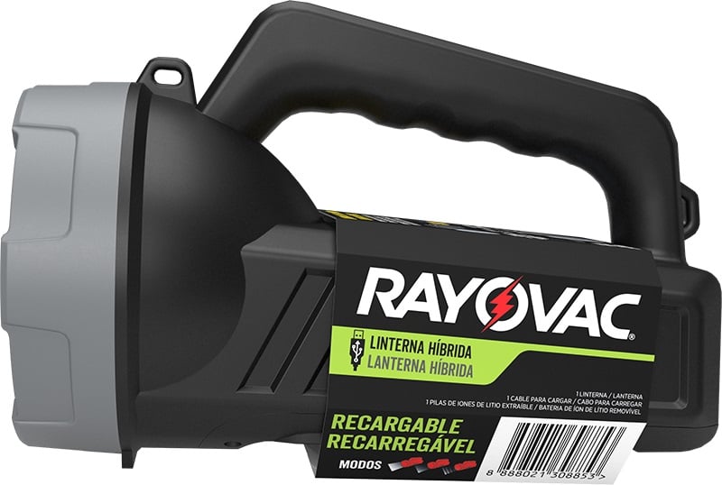 Lanterna recarregável, 55 lm/110 lm
