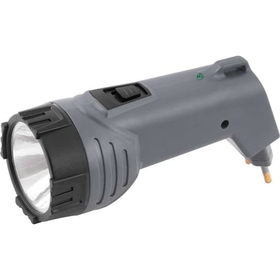 Lanterna recarregável mini, 35 lm, com 1 super led, bivolt
