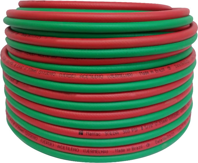 Mangueira PVC para solda, dupla, 5/16"