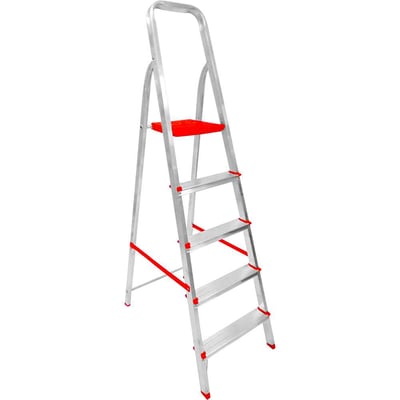 Escada em alumínio 5 degraus