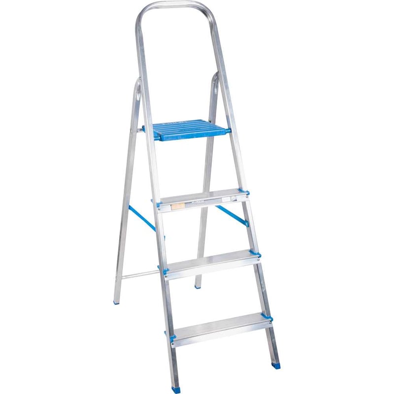 Escada em alumínio, 4 degraus