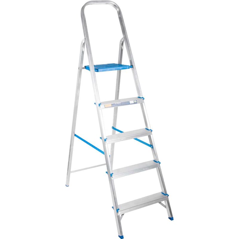 Escada em alumínio, 5 degraus