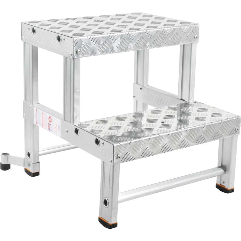 Escada banqueta, industrial, 2 degraus, BI 501