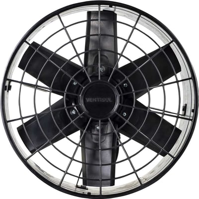 Exaustor axial 40 cm, 1/2" cv, industrial, 220/380 V~ trifásico