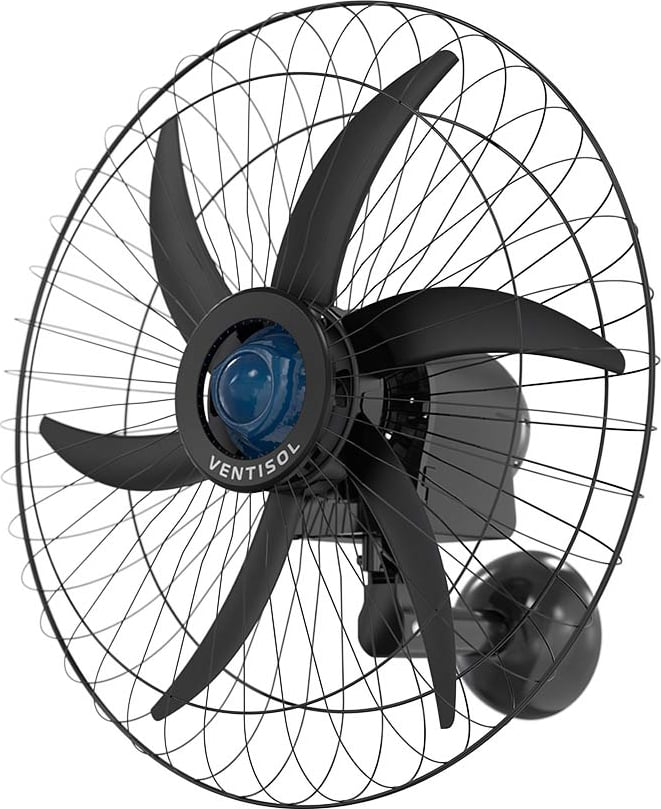 Ventilador de parede, oscilante, 60 cm, 127 V~ / 220 V~