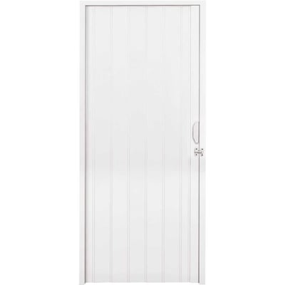 Porta sanfonada de PVC, 2,10 m x 70 cm, branca neve, 2050020002