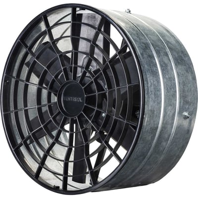 Exaustor axial 40 cm, 1/2" cv, industrial, 220 V~ monofásico