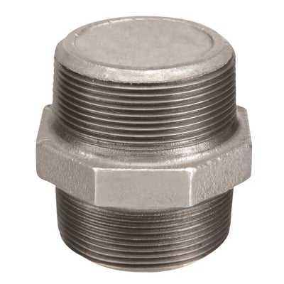 Niple duplo 3/4" NPT, preto, CL. 300, 683800641