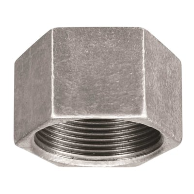 Tampão sextavado ferro galvanizado, 3/4" BSP, classe 150, 124160733