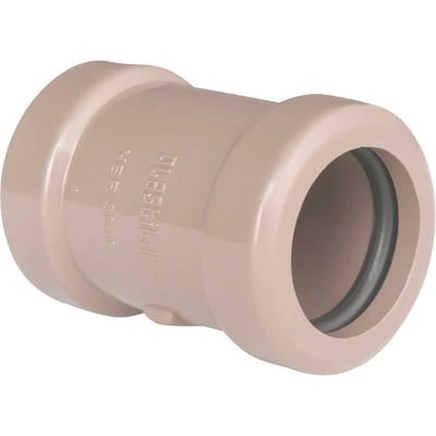 Luva de correr para tubo soldável, 32 mm, com anéis de borracha para vedação, 20103003