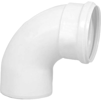 Curva de 90° para esgoto, curta DN 100, 602