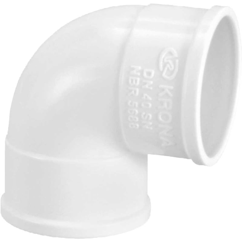 Joelho 90° para esgoto, DN 40, 616