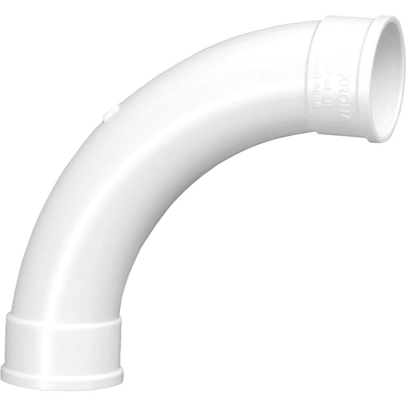 Curva de 90° para esgoto, longa DN 40, 633