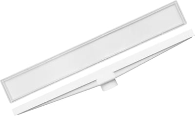 Ralo linear invisível, modelo seco, branco, 50 cm, 20102125