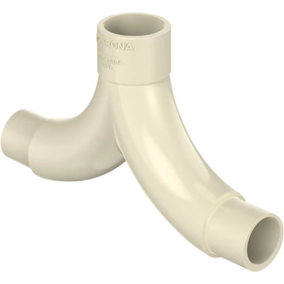 Tê misturador MFM em CPVC Ultraterm, DN 22, 1378