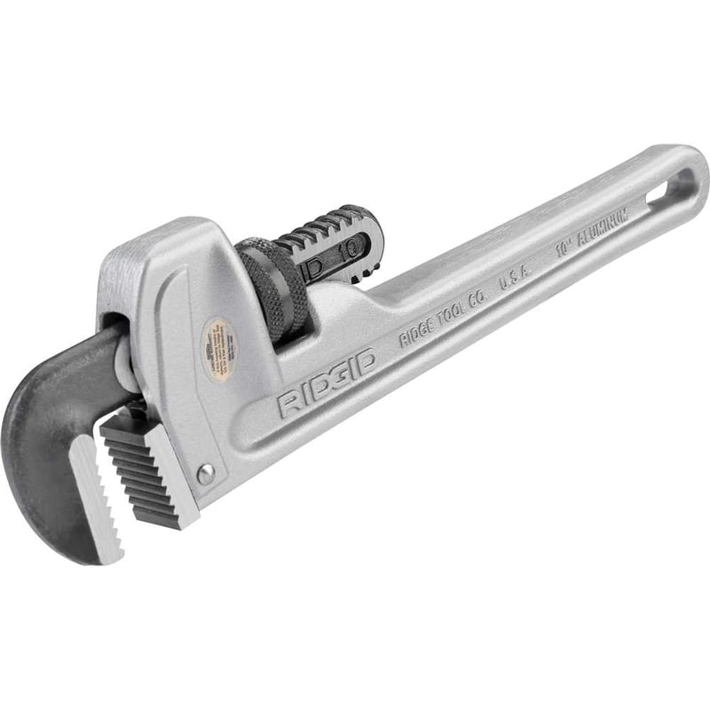 Chave grifo 10" tipo americana, cabo em alumínio, 31090