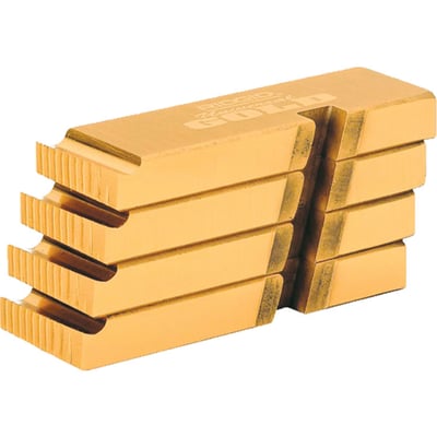 Jogo de cossinetes GOLD, 1/2" E 3/4", para fazer rosca em tubo rosca direita, modelo 57082