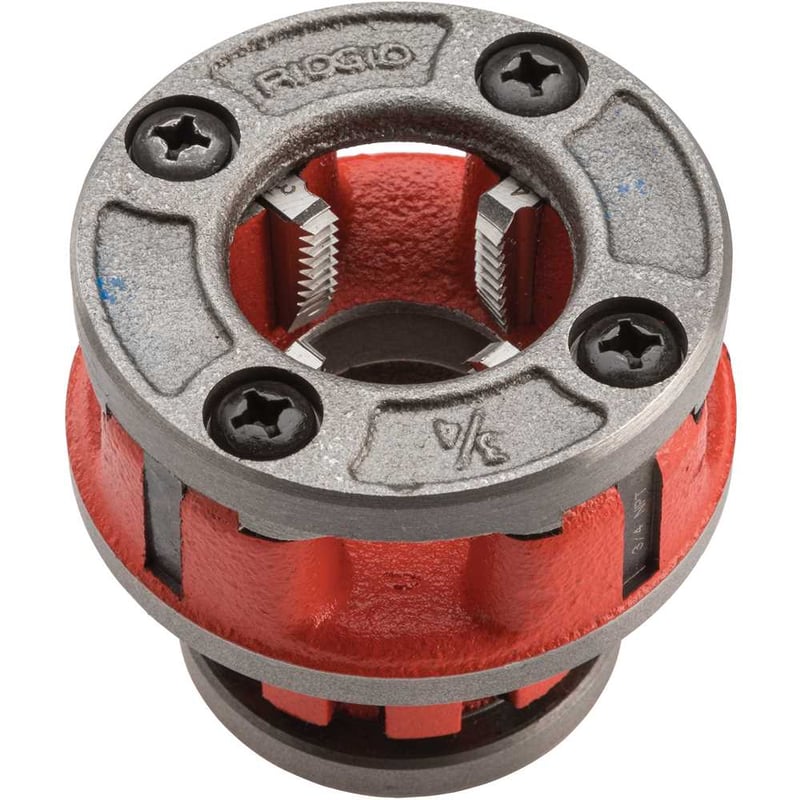 Cabeçote para tarraxa 00-R, com cossinete rosca 3/4" NPT, 36895