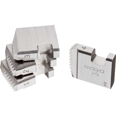 Jogo de cossinetes aço rápido, 1/2" NPT, para tarraxas 00-R