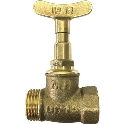 Registro de pressão com chaveta, 1/2", 6001