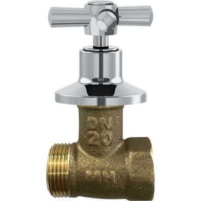 Registro de pressão, 3/4", cromado, acabamento C31, 11741