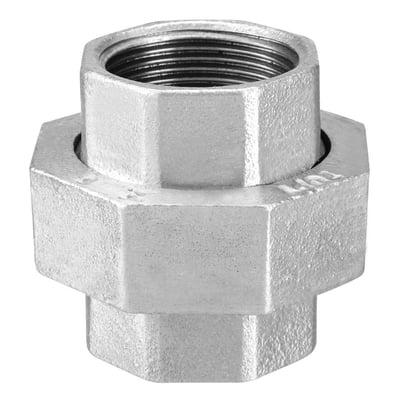 União de ferro galvanizado com assento de bronze, 1" BSP, 126100733