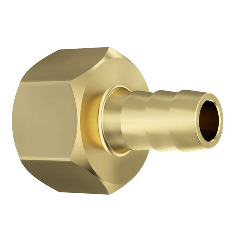 Espigão rosca fêmea 1/2" BSP com escama de 3/8", 2017