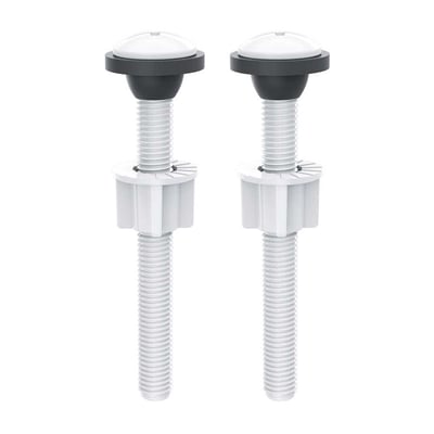 Kit de parafusos fixadores para caixa acoplada, 2 unidades, 1244