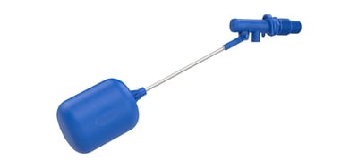 Torneira de boia para caixas d'água, 1/2" x 3/4", com engate rápido