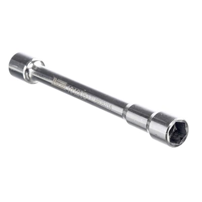 Chave de vela longa (200,0 mm) com sextavado de 16,0 mm, encaixe de 1/2"