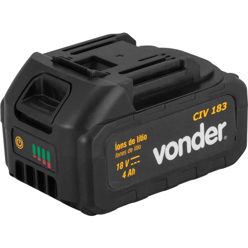 Bateria 18 V, íons de lítio, 4 Ah, para CIV 183