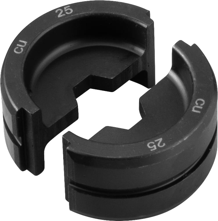 Matriz hexagonal 25 mm² para o Alicate Cortador e Crimpador Hidráulico a Bateria ACC 400